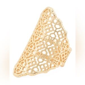 Kendra Scott Gold Plated Boone Ring